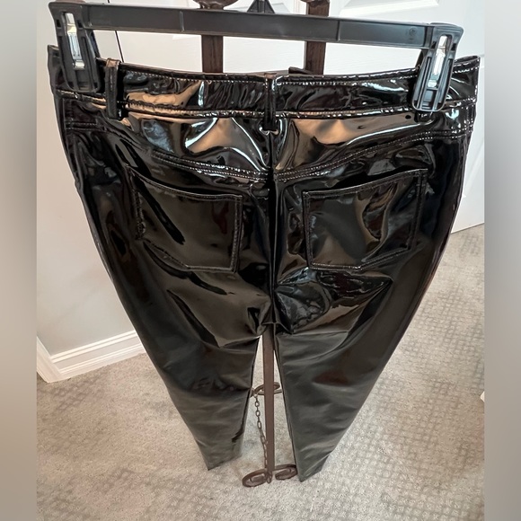 Price Drop!! 🔥Victoria Beckham Black Liquid Metallic Pants🔥 - Picture 5 of 9